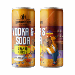 Vodka & Soda - Orange Citrus